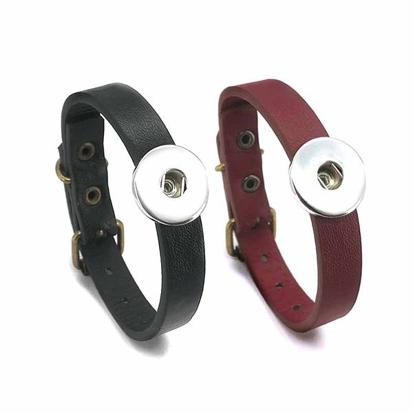luwellever punk 308 interchangeable really genuine leather retro bracelet 12mm 18mm snap button bangle charm jewelry for women men gift, Black
luwellever punk 308 interchangeable really genuine leather retro bracelet 12mm 18mm snap button bangle charm jewelry for women men gift, Black