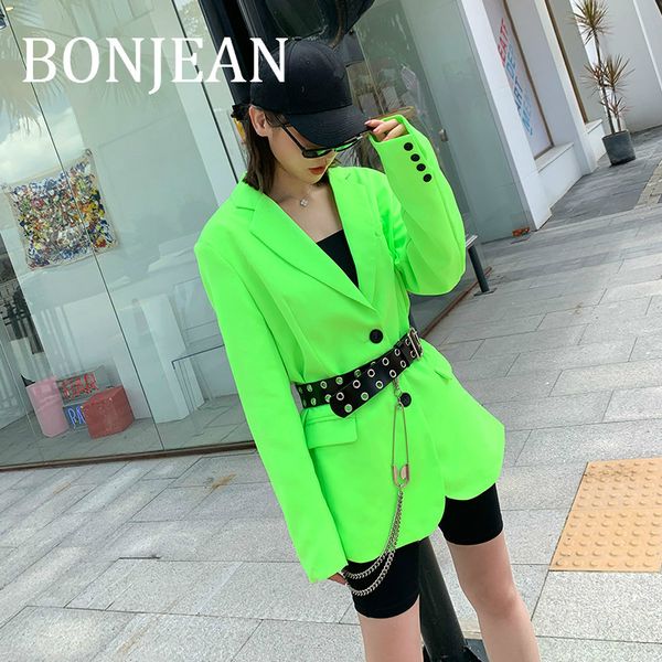 bonjean 2019 autumn coats and outerwear single breasted green jacket for women turn-down collar loose coats and jackets bj1569, Black;brown
bonjean 2019 autumn coats and outerwear single breasted green jacket for women turn-down collar loose coats and jackets bj1569, Black;brown