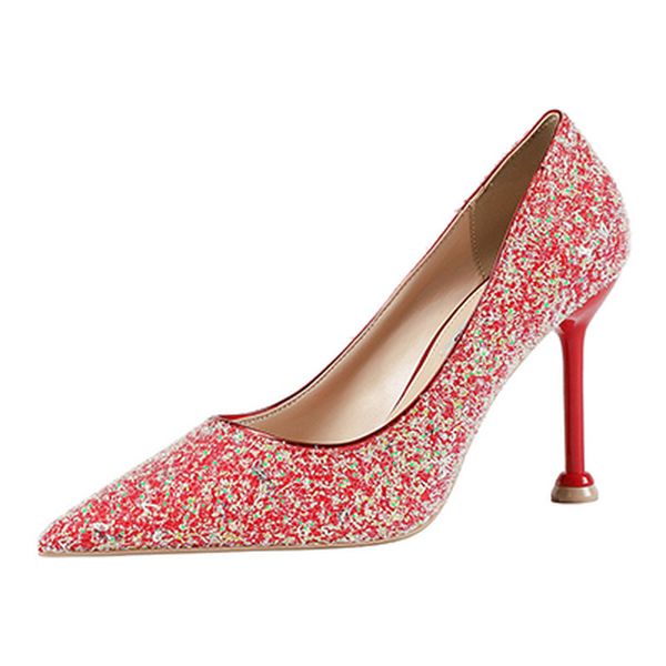leopard land 2020 spring fashion pointed toe high heels fine heel sequins women single shoes banquet wild women's shoes lsj, Black
leopard land 2020 spring fashion pointed toe high heels fine heel sequins women single shoes banquet wild women's shoes lsj, Black