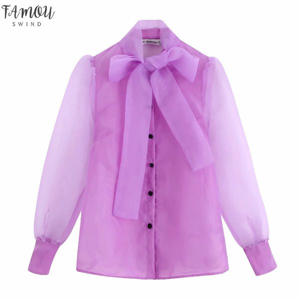 women solid color bow cap sleeve collar organza casual smock shirts blouses women long sleeve transparent chic chemise shirt ls4176, White
women solid color bow cap sleeve collar organza casual smock shirts blouses women long sleeve transparent chic chemise shirt ls4176, White