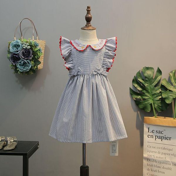 2019 new summer dress toddler kids baby girls lovely birthday clothes blue striped ruffles party gown dresses, Red;yellow
2019 new summer dress toddler kids baby girls lovely birthday clothes blue striped ruffles party gown dresses, Red;yellow