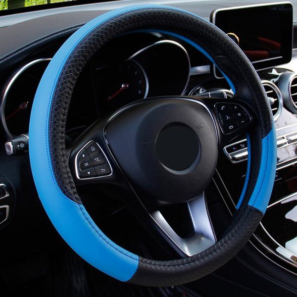 38см кожа автомобилей спорт руль обложка универсальный anti-slip дышащая микрофибра кожа
38см кожа автомобилей спорт руль обложка универсальный anti-slip дышащая микрофибра кожа