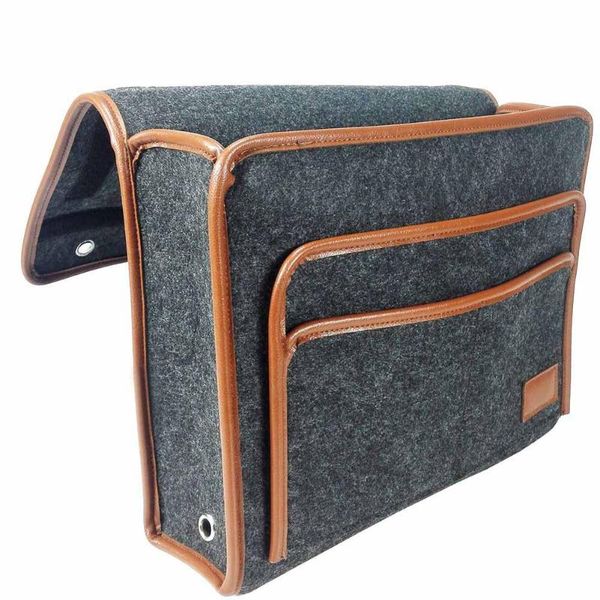 100% handmade felt bed caddy organizer hanging storage bedside pocket holder for pad magazine books phone chargers
100% handmade felt bed caddy organizer hanging storage bedside pocket holder for pad magazine books phone chargers