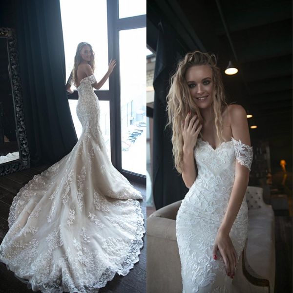 2020 plus size wedding dresses sweetheart ruffles mermaid wedding dress lace up back tulle and lace bridal gowns dubai arabic, White
2020 plus size wedding dresses sweetheart ruffles mermaid wedding dress lace up back tulle and lace bridal gowns dubai arabic, White