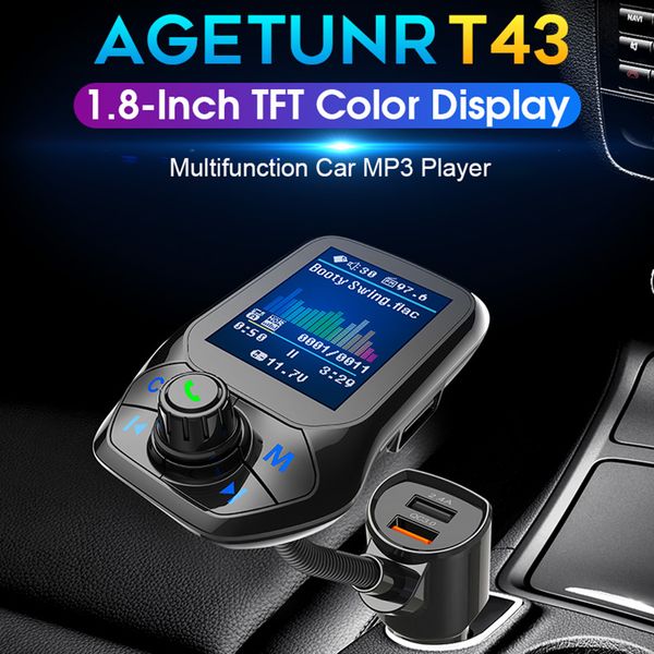 car mp3 music player wireless bluetooth 5.0 receiver fm transmitter dual usb qc3.0 u disk / tf card lossless music
car mp3 music player wireless bluetooth 5.0 receiver fm transmitter dual usb qc3.0 u disk / tf card lossless music