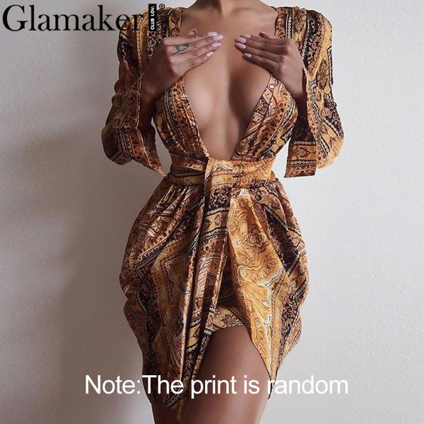 glamaker gold paisley print bodycon dress women summer long sleeve party club dress retro deep v-neck mini elegant, Black;gray
glamaker gold paisley print bodycon dress women summer long sleeve party club dress retro deep v-neck mini elegant, Black;gray