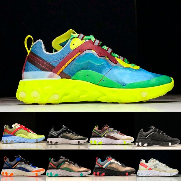 React Element 87 Undercover Running Shoes Volt University Red Electric Yellow Sneakers Sports dark grey blue chill Trainer Shoes
React Element 87 Undercover Running Shoes Volt University Red Electric Yellow Sneakers Sports dark grey blue chill Trainer Shoes