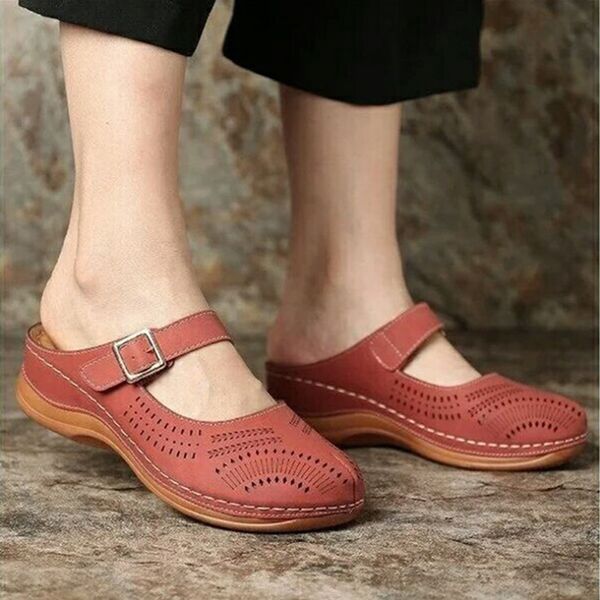 2020 new women flat shoes mules for women pu leather round head sandals closed toe sandals slipper non-slip shoes, Black
2020 new women flat shoes mules for women pu leather round head sandals closed toe sandals slipper non-slip shoes, Black