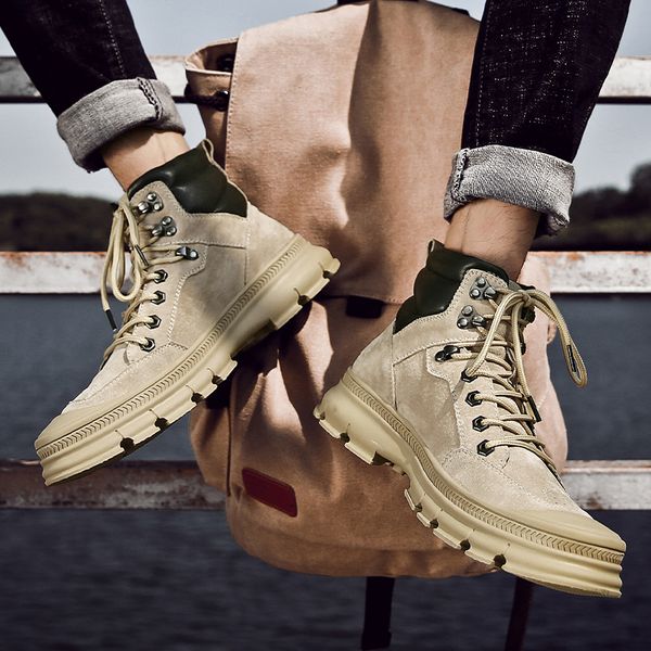 new men boots fashion men ankle boots winter motorcycle male oxfords shoes leather ankle men's casual shoes, Black
new men boots fashion men ankle boots winter motorcycle male oxfords shoes leather ankle men's casual shoes, Black