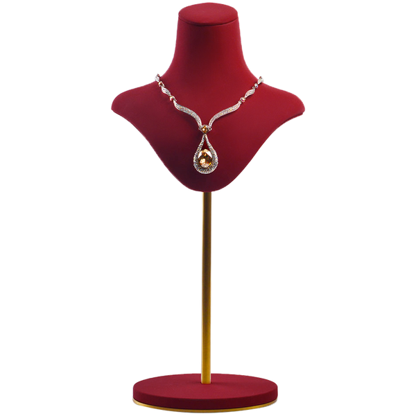 oirlv new microfiber leather necklace display bust stand red pendant neck holder with metal shelf mannequin for shop counter, Pink;blue
oirlv new microfiber leather necklace display bust stand red pendant neck holder with metal shelf mannequin for shop counter, Pink;blue