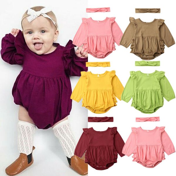 lovely newborn baby girl clothes ruffle long sleeve bodysuits jumpsuit outfits autumn newborn baby clothes candy color jumpsuit, Blue
lovely newborn baby girl clothes ruffle long sleeve bodysuits jumpsuit outfits autumn newborn baby clothes candy color jumpsuit, Blue