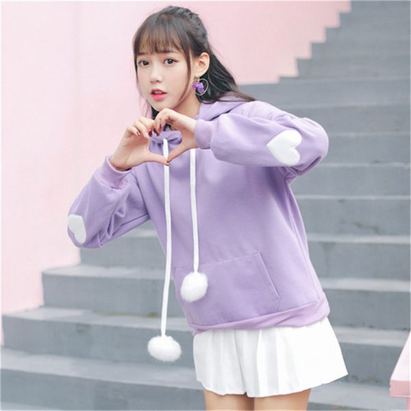 autumn winter womens ulzzang hoodies sweatshirts heart print oversized tracksuits long sleeve harajuku hooded pullovers, Black
autumn winter womens ulzzang hoodies sweatshirts heart print oversized tracksuits long sleeve harajuku hooded pullovers, Black