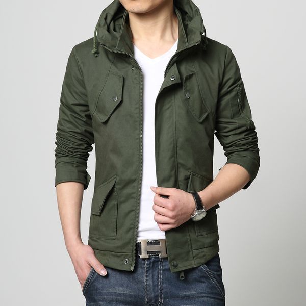 nice men spring and autumn jackets fashion hooded coat plus size outerwear male slim coat hoodie jacket, Black;brown
nice men spring and autumn jackets fashion hooded coat plus size outerwear male slim coat hoodie jacket, Black;brown