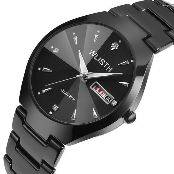 lovers watches luxury quartz wrist watch for men and women hodinky dual calender week steel saat hombre couple watch, Slivery;brown
lovers watches luxury quartz wrist watch for men and women hodinky dual calender week steel saat hombre couple watch, Slivery;brown