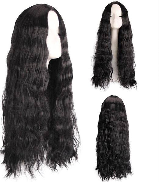 synthetic cosplay wig long curly wig 3colors costume party heat resistant for women lace front wig, Black
synthetic cosplay wig long curly wig 3colors costume party heat resistant for women lace front wig, Black