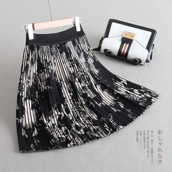 knitting jacquard weave ink painting bouffancy short skirt a a-line skirt half-body skirt 1937, Black
knitting jacquard weave ink painting bouffancy short skirt a a-line skirt half-body skirt 1937, Black