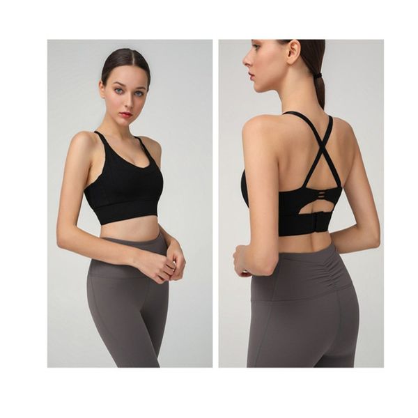 new one-piece yoga bra bra fitness beauty back womens -resistant underwear sports vest /30, White;black
new one-piece yoga bra bra fitness beauty back womens -resistant underwear sports vest /30, White;black