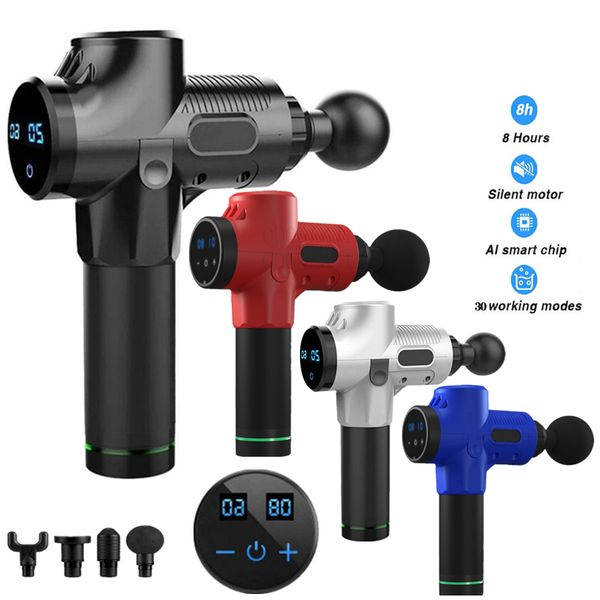 muscle massage gun deep tissue massager relief body relaxation slimming shaping therapy massager with lcd display
muscle massage gun deep tissue massager relief body relaxation slimming shaping therapy massager with lcd display