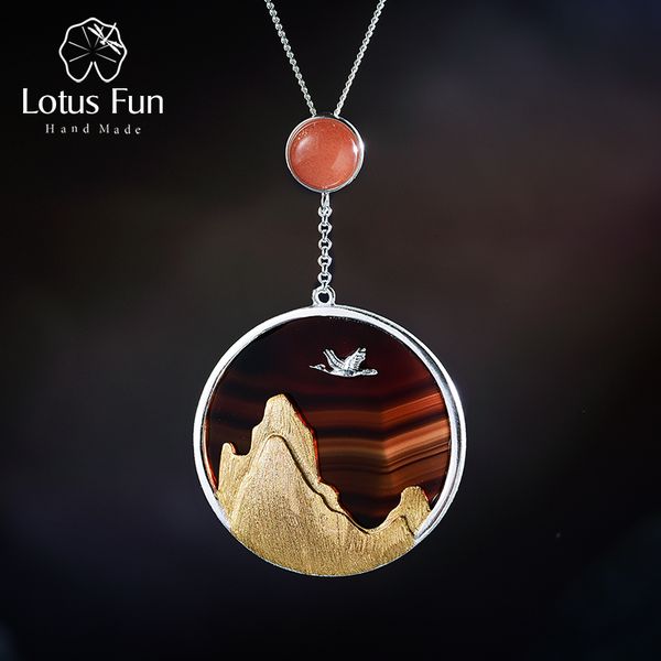 lotus fun real 925 sterling silver natural gemstone fine jewelry creative returning bird in the sunset pendant without necklace cj191128
lotus fun real 925 sterling silver natural gemstone fine jewelry creative returning bird in the sunset pendant without necklace cj191128