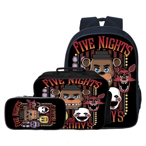 3pcs/set cartoon five night at kids baby designer school bags fnaf children backpacks boys schoolbag for girls bookbag 9
3pcs/set cartoon five night at kids baby designer school bags fnaf children backpacks boys schoolbag for girls bookbag 9