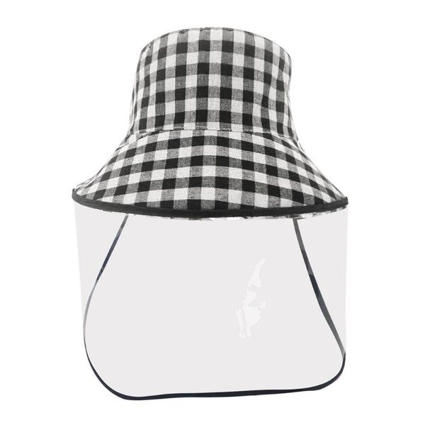bucket hats 2020 summer plaid tow sides fisherman cap hat bucket fisherman hats fast shipping caps dropshipping ##5