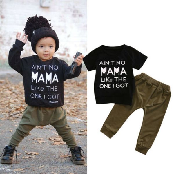 2019 2pcs Newborn Infant Toddler Kids Baby Boys Clothes Outfits T-shirt Tops+Long Pants Playsuit Cotton Clothes
2019 2pcs Newborn Infant Toddler Kids Baby Boys Clothes Outfits T-shirt Tops+Long Pants Playsuit Cotton Clothes