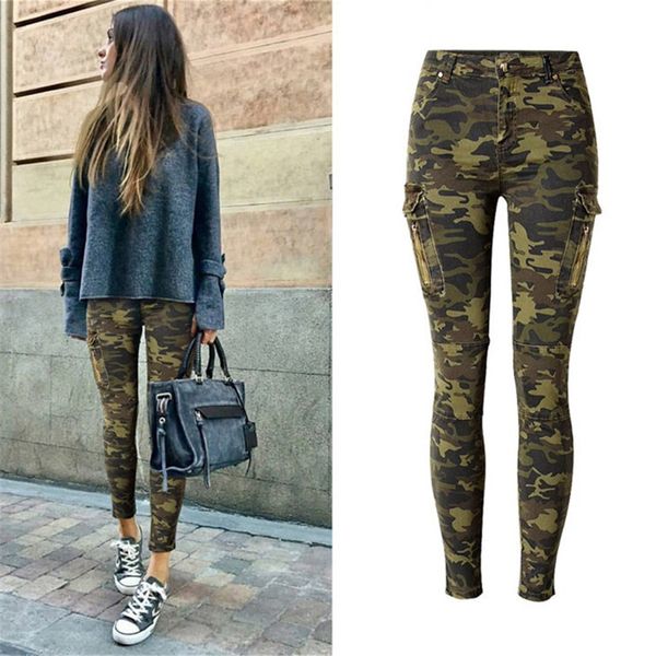 european and american women's mid-rise stretch slim camo jogging pants side pocket zip casual large size small feet jeans 2019, Blue
european and american women's mid-rise stretch slim camo jogging pants side pocket zip casual large size small feet jeans 2019, Blue