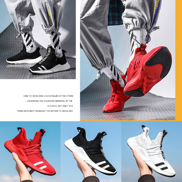 classic men women running shoes triple red white black net surface comfortable gym athletic fashion designer trainers sport sneakers, White;red
classic men women running shoes triple red white black net surface comfortable gym athletic fashion designer trainers sport sneakers, White;red