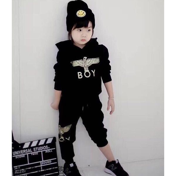 kids designer clothing sets fashion luxury letter print hoodie two piece sets boys new brand hooded casual active clothing, White
kids designer clothing sets fashion luxury letter print hoodie two piece sets boys new brand hooded casual active clothing, White