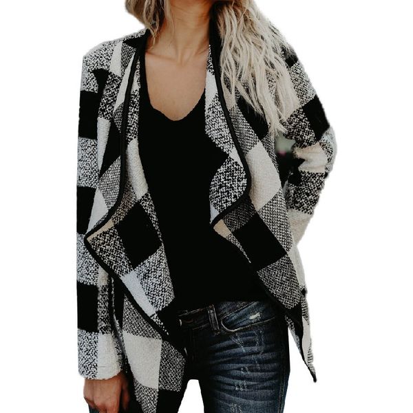 red khaki black white autumn winter cardigan woolen coat women plaid coat long sleeve female overcoat ladies jacket outerwear
red khaki black white autumn winter cardigan woolen coat women plaid coat long sleeve female overcoat ladies jacket outerwear