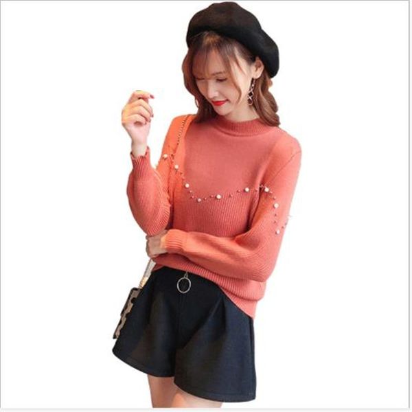 осень свитер mujer invierno 2019 winte женщины трикотажные топы джемпер пуловеры жемчуг женский короткий трикотаж о-образным вырезом леди h1, White;black
осень свитер mujer invierno 2019 winte женщины трикотажные топы джемпер пуловеры жемчуг женский короткий трикотаж о-образным вырезом леди h1, White;black