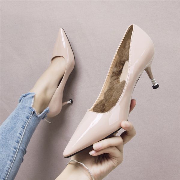 branded pumps african woman shoe crossdressers shoes slip om fur heels shallow mouth all-match pointed wedge 2019 lace-up, Black
branded pumps african woman shoe crossdressers shoes slip om fur heels shallow mouth all-match pointed wedge 2019 lace-up, Black