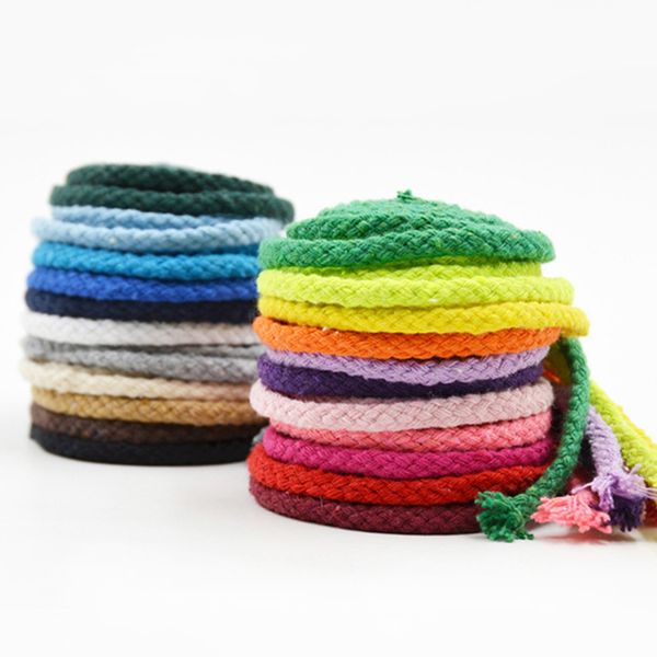 lshangnn 5mm diy accessories twisted round 100% cotton cord decoration rope beige cotton rope hand woven drawstring 24color, Black;white
lshangnn 5mm diy accessories twisted round 100% cotton cord decoration rope beige cotton rope hand woven drawstring 24color, Black;white