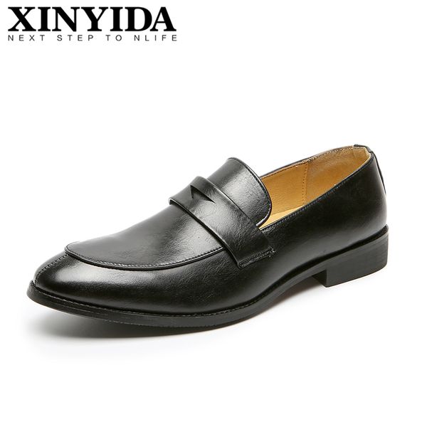 xinyida pointed toe men business shoes slip on breathable casual men shoes fashion formal dress loafer size38-44, Black
xinyida pointed toe men business shoes slip on breathable casual men shoes fashion formal dress loafer size38-44, Black