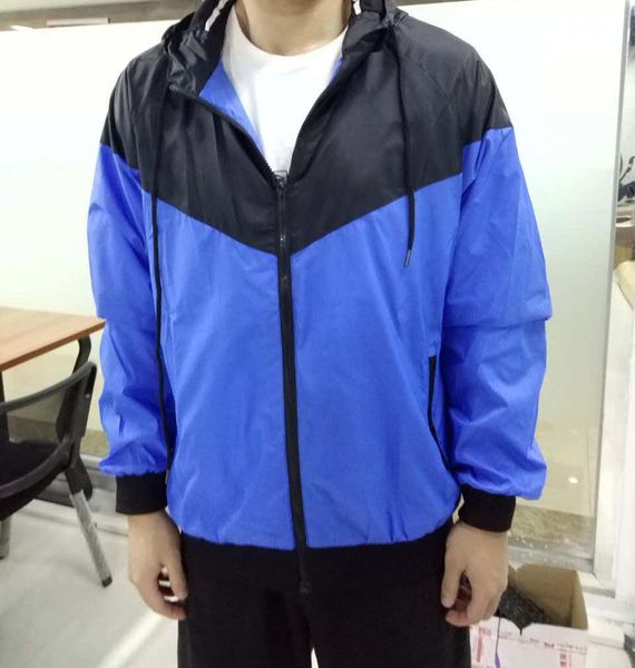 2019 fashion men women sports windbreaker jackets colors patchwork contract waterproof jacket zippers up hooded coats, Black
2019 fashion men women sports windbreaker jackets colors patchwork contract waterproof jacket zippers up hooded coats, Black
