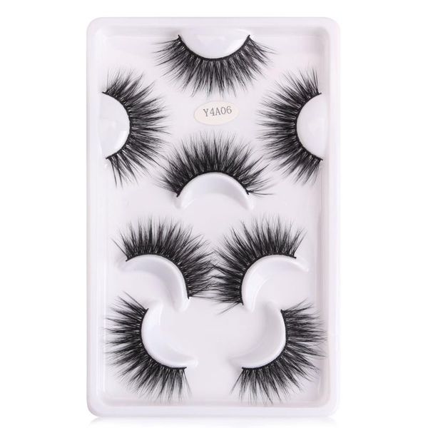 4 pairs 3d mink false eyelashes fluffy soft eye lashes thick long natural lashes handmade fake eyelash extension makeup
4 pairs 3d mink false eyelashes fluffy soft eye lashes thick long natural lashes handmade fake eyelash extension makeup