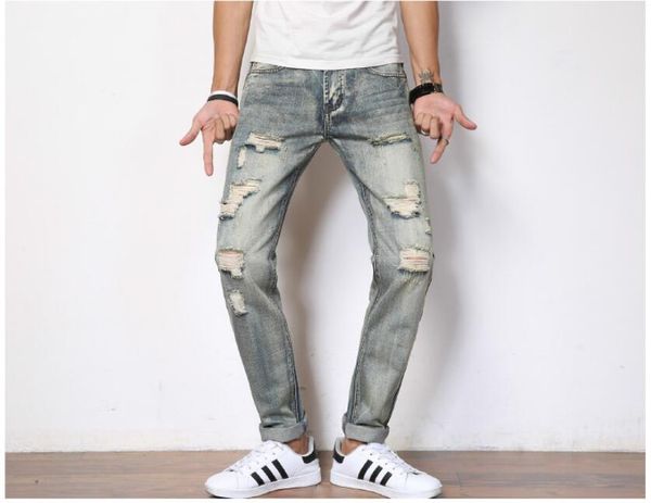 summer pants casual elliott ripped jeans zipper for mens clothing jeans slim fit styles fashion hip hop designer causal, Blue
summer pants casual elliott ripped jeans zipper for mens clothing jeans slim fit styles fashion hip hop designer causal, Blue