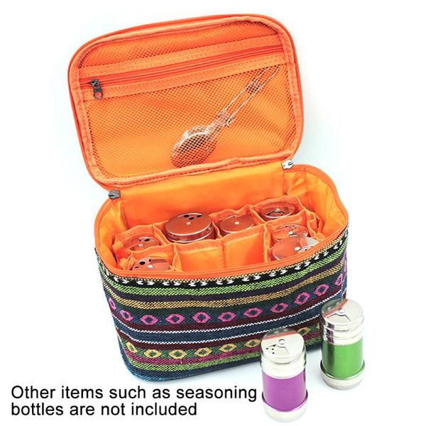 jars outdoor portable bbq camping organizer seasoning mesh pocket kitchen storage condiment salt picnic bag pack fashion
jars outdoor portable bbq camping organizer seasoning mesh pocket kitchen storage condiment salt picnic bag pack fashion
