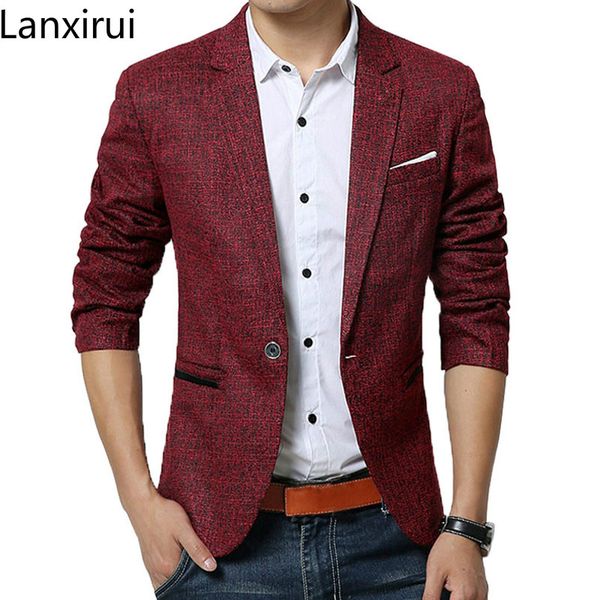 brand spring autumn men casual blazer suit mens cotton suit jacket slim fit men 's classic smart casual blazer for male, White;black
brand spring autumn men casual blazer suit mens cotton suit jacket slim fit men 's classic smart casual blazer for male, White;black