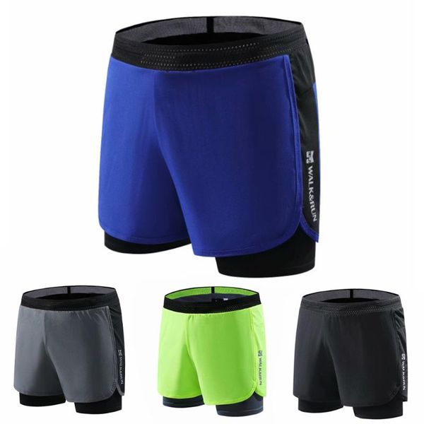 running shorts double layer sports pants quick-drying breathable marathon fitness, Black;blue
running shorts double layer sports pants quick-drying breathable marathon fitness, Black;blue