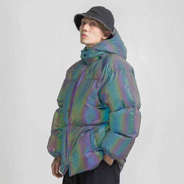 colorvalue rainbow reflective winter hooded jacket coat men full zipper windproof hip hop outdoor warm sport outwear m-xxl, Black;red
colorvalue rainbow reflective winter hooded jacket coat men full zipper windproof hip hop outdoor warm sport outwear m-xxl, Black;red
