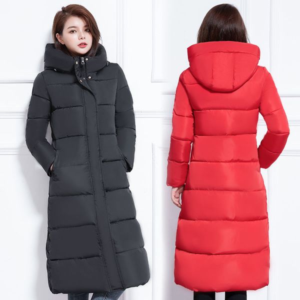 m-3xl long parkas winter jacket women down cotton coat padded slim warm jacket outerwear hooded casual ladies winter coats z73, Black
m-3xl long parkas winter jacket women down cotton coat padded slim warm jacket outerwear hooded casual ladies winter coats z73, Black