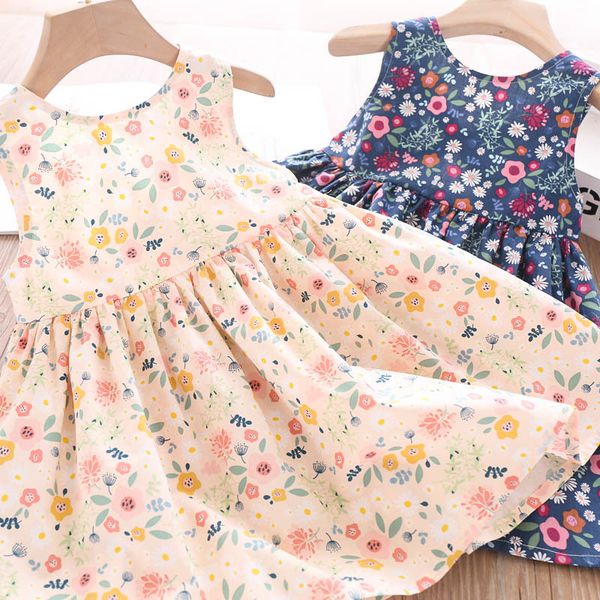 girl's dresses girls 2021 summer knee-length a-line dress sweet colorful flower print pattern sleeveless, Red;yellow
girl's dresses girls 2021 summer knee-length a-line dress sweet colorful flower print pattern sleeveless, Red;yellow