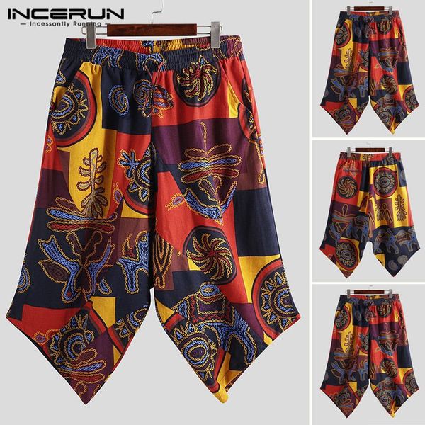 incerun men harem pants ethnic style print hip-hop joggers drop crotch calf-length pants men loose casual trousers hombre 2019, Black
incerun men harem pants ethnic style print hip-hop joggers drop crotch calf-length pants men loose casual trousers hombre 2019, Black