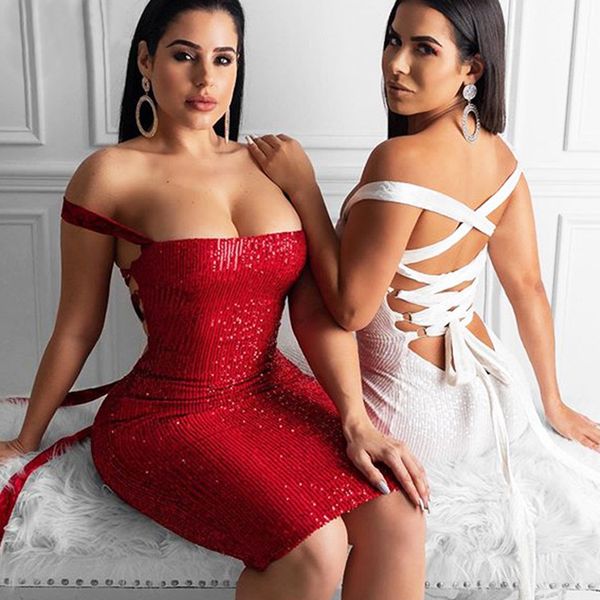 lucyever women party sequin bodycon dress ladies red spaghetti strap sleeveless bandage dresses summer slash neck vestidos, Black;gray
lucyever women party sequin bodycon dress ladies red spaghetti strap sleeveless bandage dresses summer slash neck vestidos, Black;gray