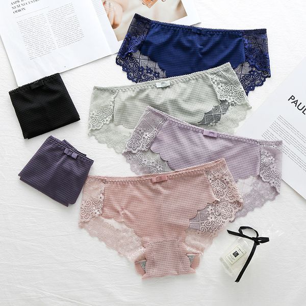 simple solid lace underwear women hollow out transparent seamless panties thong crotch cotton briefs lingerie tanga, Black;pink
simple solid lace underwear women hollow out transparent seamless panties thong crotch cotton briefs lingerie tanga, Black;pink