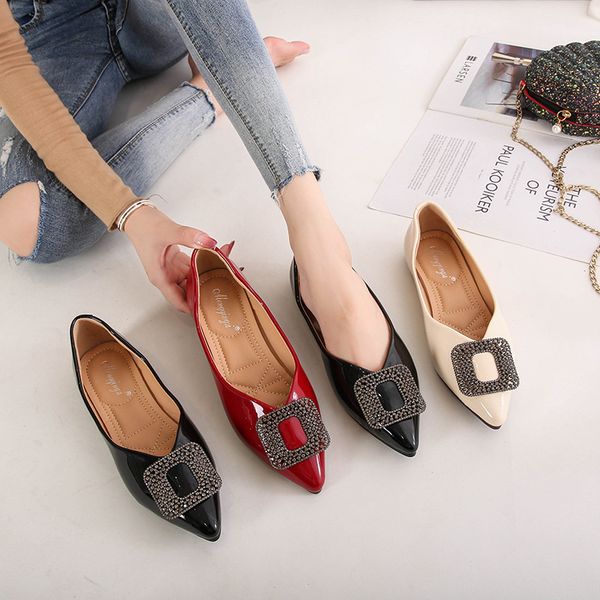 women big size ballet flats fashion pointed toe loafers shallow slip on slides casual flat shoes black red apricot zapatos mujer
women big size ballet flats fashion pointed toe loafers shallow slip on slides casual flat shoes black red apricot zapatos mujer