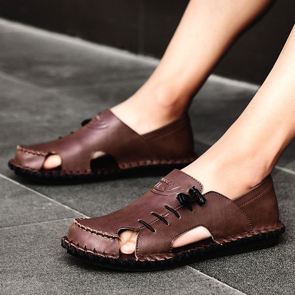 Sandale Homme Cuir Sandales Homme Genuine Leather Footwear Soft Sole Casual Sandalias Sandal Gladiator Sandals For Men
Sandale Homme Cuir Sandales Homme Genuine Leather Footwear Soft Sole Casual Sandalias Sandal Gladiator Sandals For Men