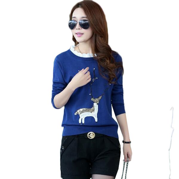 new autumn winter women sweater knit pullover fashion flower edge collar short bottom sweater jumper casual female 450, White;black
new autumn winter women sweater knit pullover fashion flower edge collar short bottom sweater jumper casual female 450, White;black