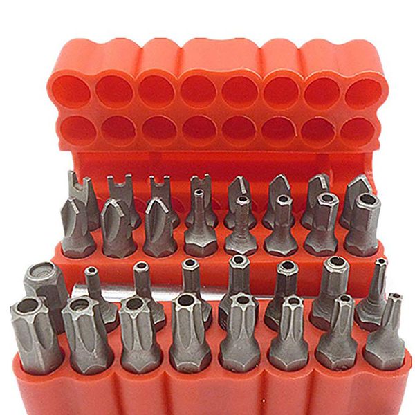 electric screwdriver head security screw hex bit head set hollow tips screw special 33 pieces/ set
electric screwdriver head security screw hex bit head set hollow tips screw special 33 pieces/ set